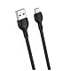 Кабель XO NB200 USB - microUSB, (M/M), 2.1A 1 м Black (6920680878109)