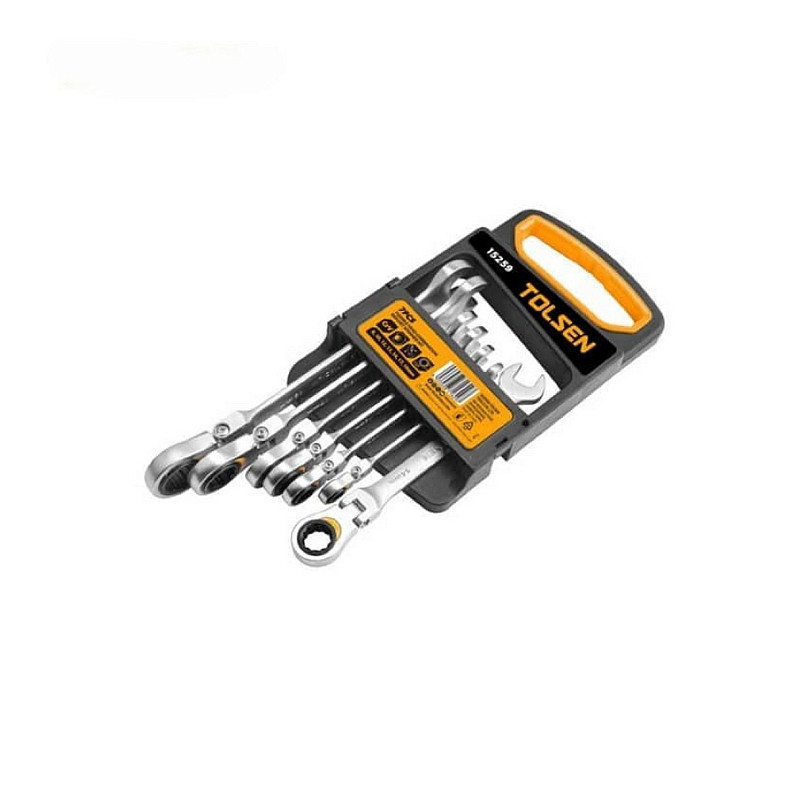Ключи гаечные Tolsen, набор 7 шт, (15259)