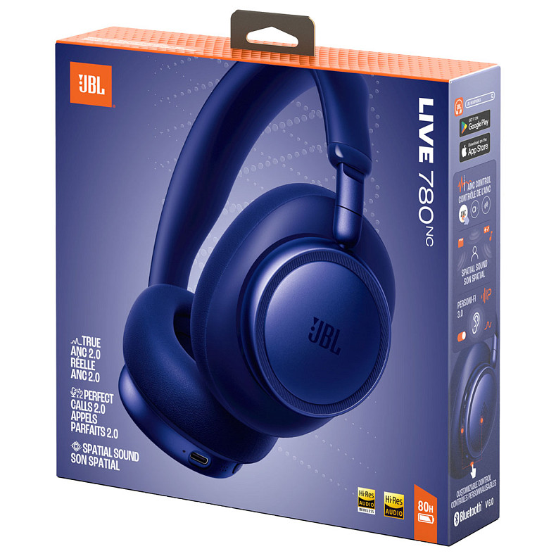 Наушники JBL Live 780NC Blue (JBLLIVE780NCBLU)