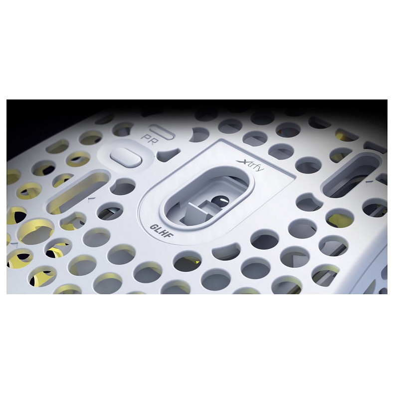 Миша Xtrfy M4, WL/USB-A, RGB, білий