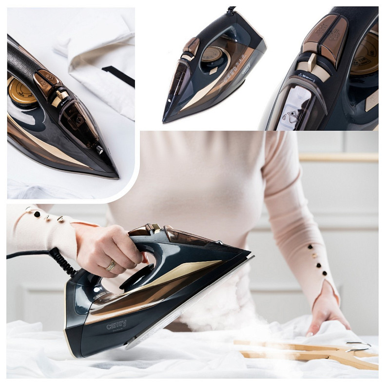 Утюг Camry CR 5036 black-gold