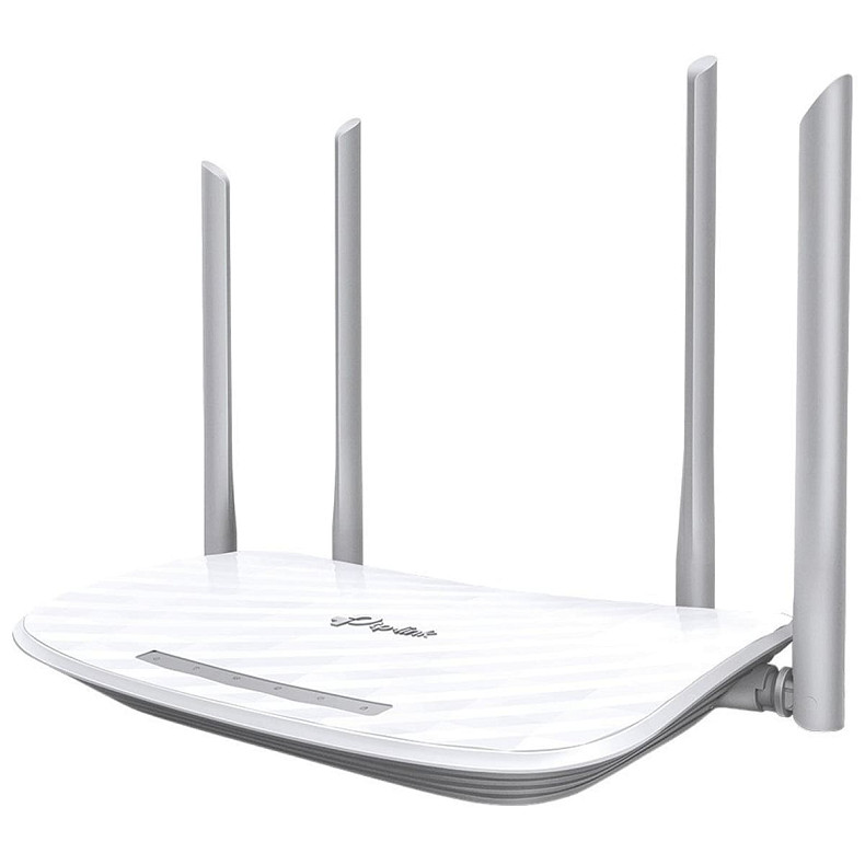Маршрутизатор TP-Link EC220-F5, Wi-Fi 5-го покоління, 300 Мбіт/с на 2,4 ГГц + 867 Мбіт/с на 5 ГГц.