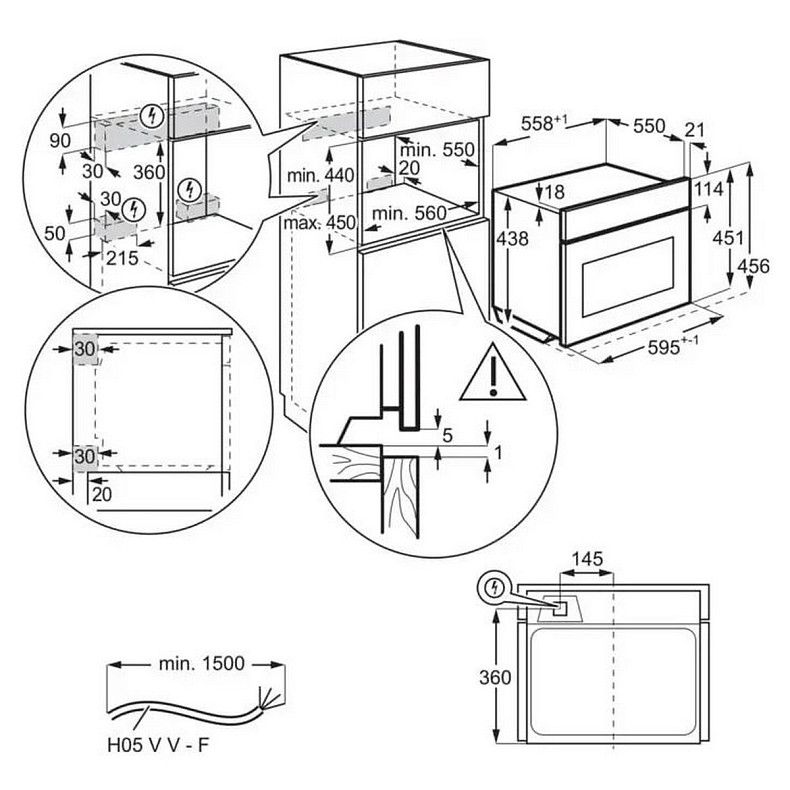 Мікрохвильова піч Electrolux EVM8E09X