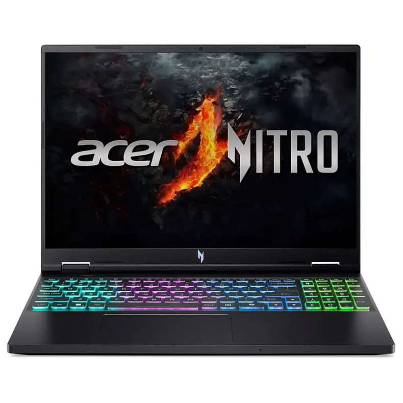 Ноутбук Acer Nitro 16 AN16-73 16" WUXGA IPS, Intel i7-14650HX, 32GB, F1TB, NVD4050-6, Lin, чорний