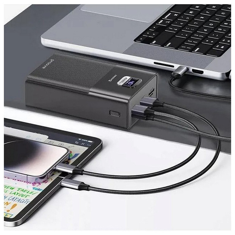 Универсальная мобильная батарея Proove Giant Lite 22.5W 40000mAh Black (PBGI20312201)