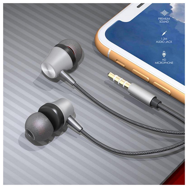 Гарнитура SkyDolphin SR03 Silver (HF-000459)