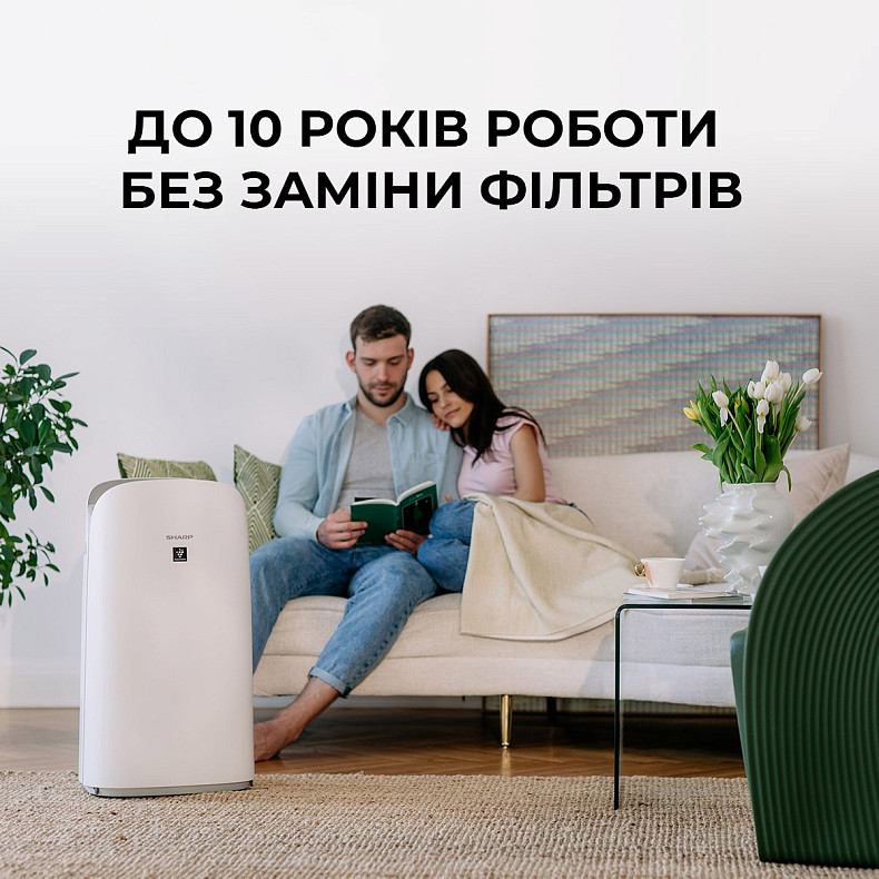 Воздухоочиститель Sharp UA-KCP100E-W