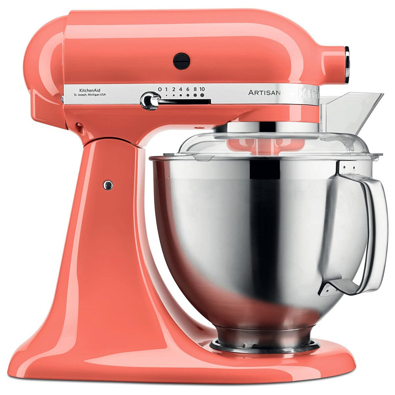 Кухонная машина KitchenAid Artisan 4,8 л 5KSM185PSEPH цвет персиковый беллини