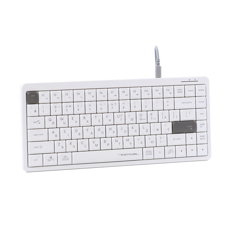 Клавіатура A4Tech FX53 White