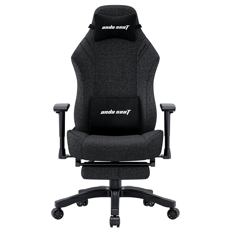Крісло ігрове Anda Seat Luna Pro Dark Gray Fabric Size L (AD18T-44-GB-F)