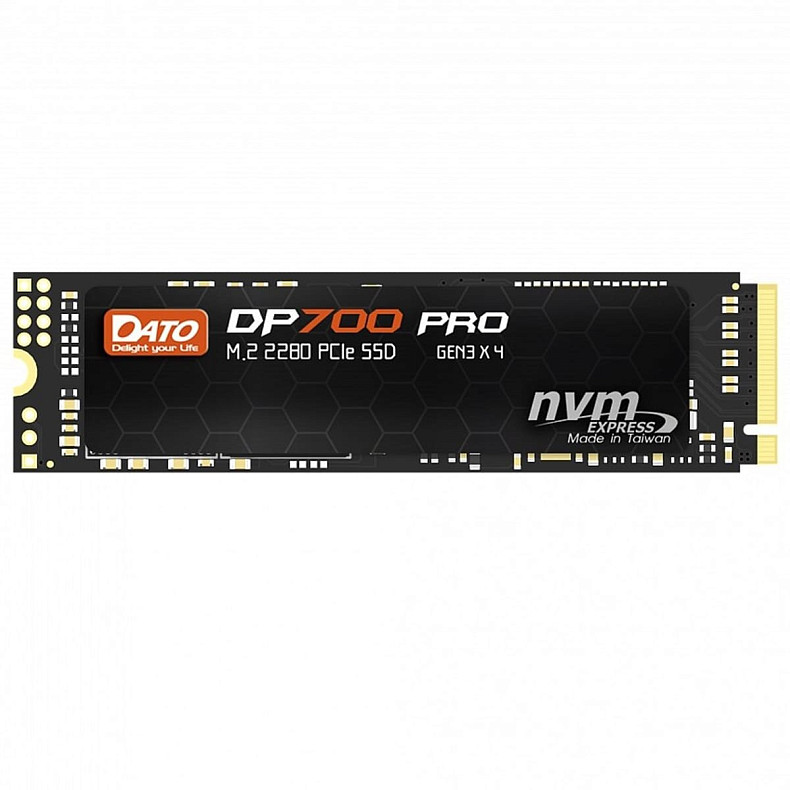 SSD диск 512GB Dato DP700 Pro M.2 2280 PCIe 3.0 x4 NVMe 3D NAND (DP700PSSD-512GB)