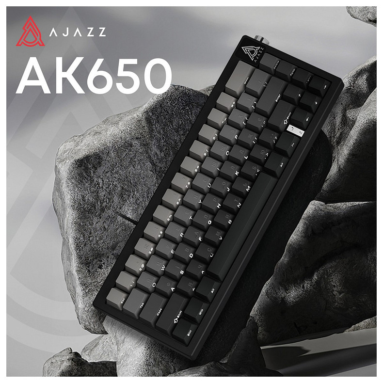 Клавиатура Ajazz AK650 Day Dream Switch Gradient Black USB-C (AK650-DD-BG)