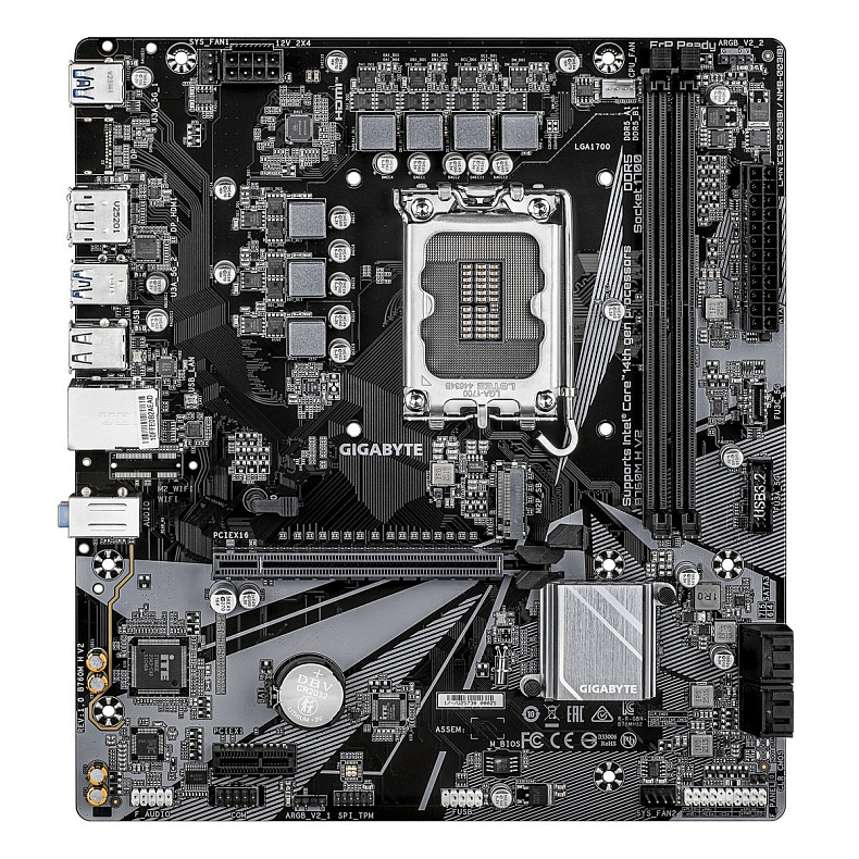 Материнская плата Gigabyte B760M H V2 Socket 1700