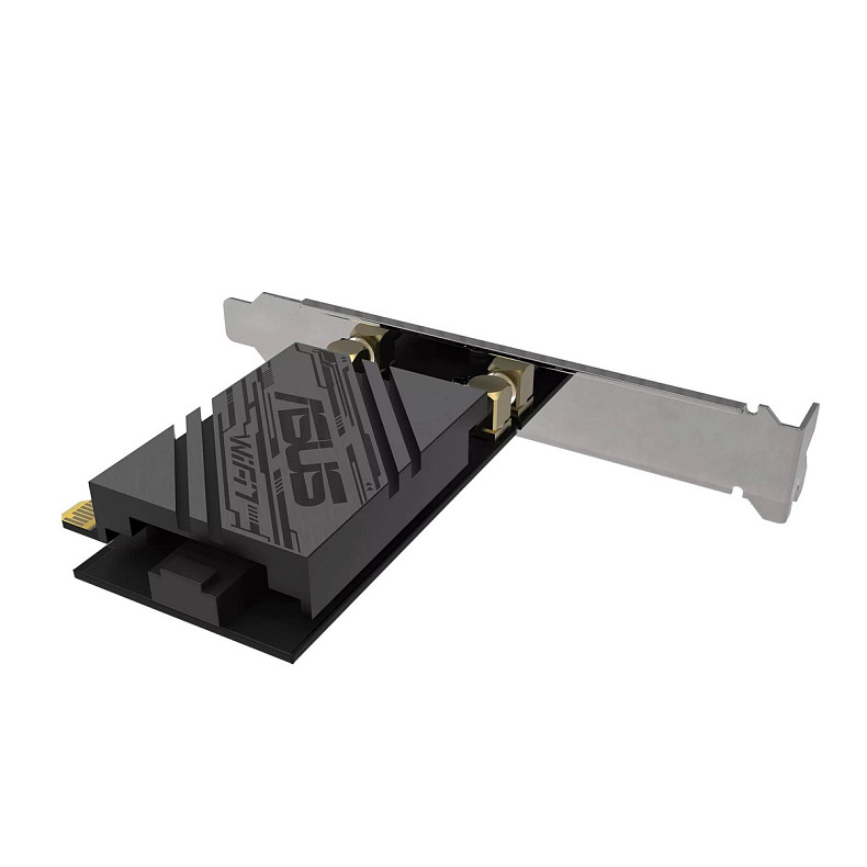 Адаптер WiFi ASUS PCE-BE92BT BE9400, PCI-Express x1, BT5.4