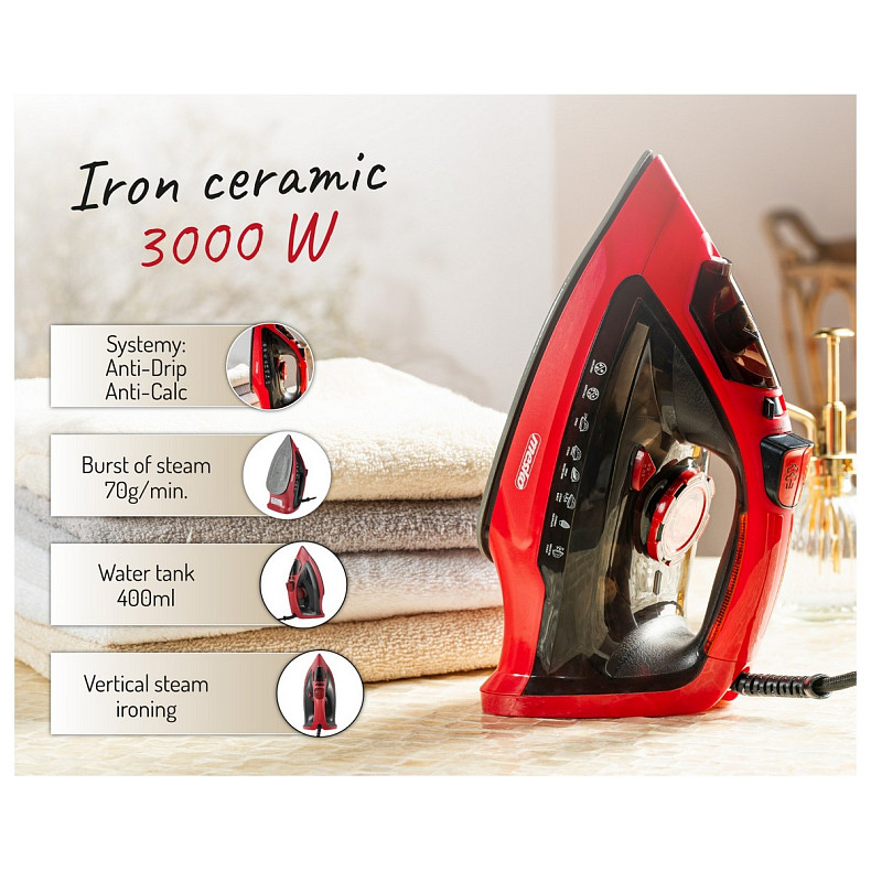 Утюг Mesko MS 5031 red