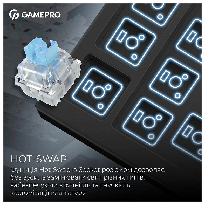 Клавиатура GamePro Asgard Valhalla Pro Black (MK160B-D-Pro)