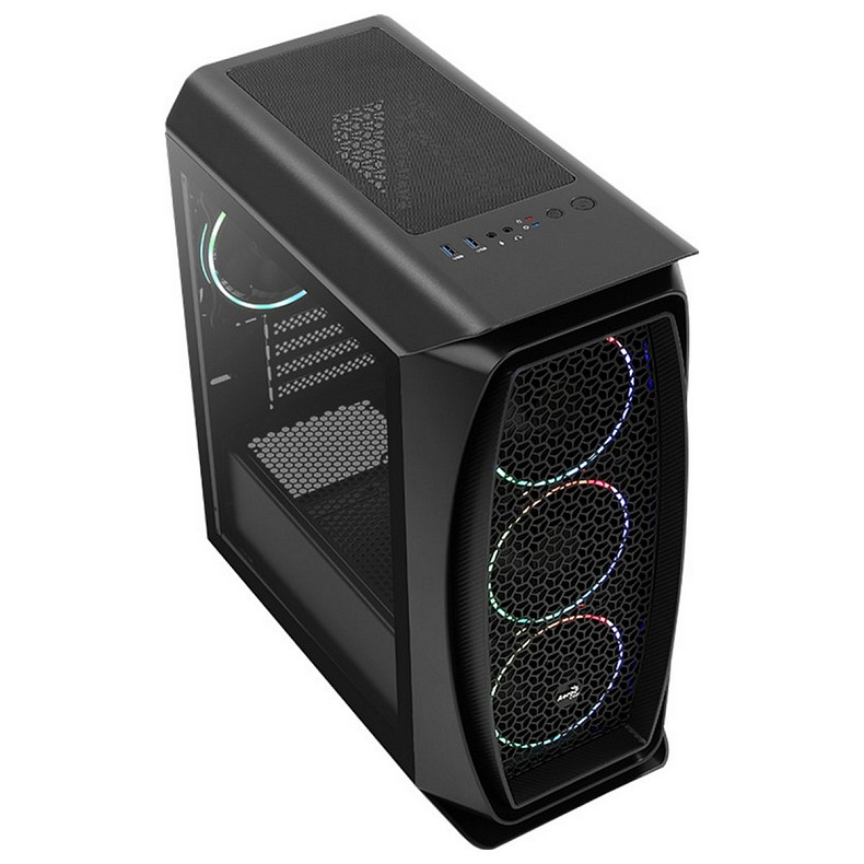 Корпус AeroCool Aero One Mini Eclipse G-BK-v1 (ACCS-PB18143.11) Black без БП