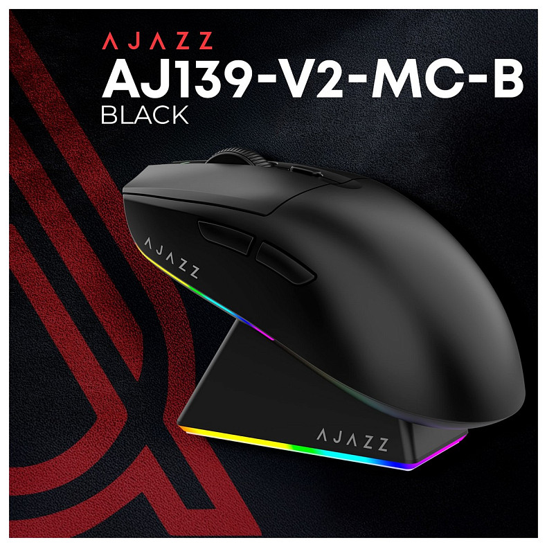 Миша Ajazz AJ139 V2 Black (AJ139-V2-MC-B)