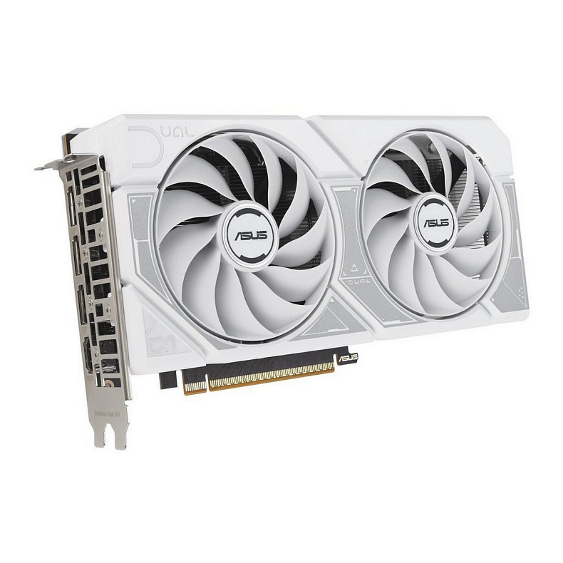 Видеокарта Asus GeForce RTX 5060 8GB GDDR7 Dual OC White (DUAL-RTX5060-O8G-WHITE)