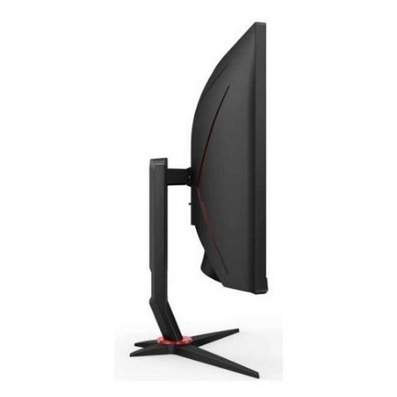 Монiтор AOC 34" CU34G2XP/BK 21:9 VA Curved WQHD 180Hz HDMI DP USB Height Black/Red