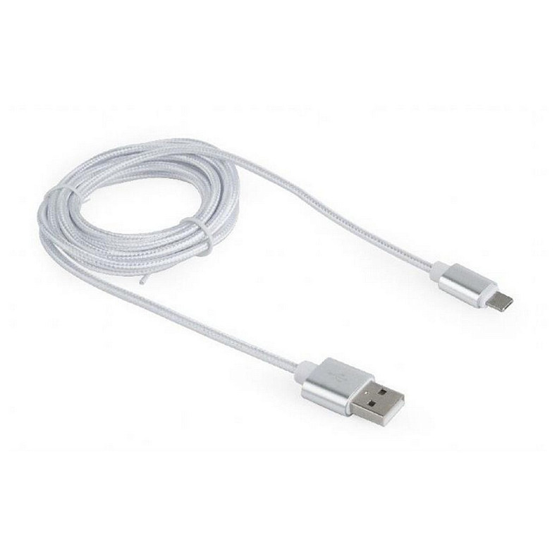 Кабель Cablexpert (CCB-USB2AM-mU8P-6) USB2.0 - Lightning+MicroUSB, 1.8 м, сірий