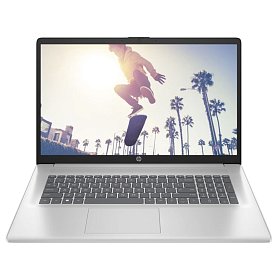 Ноутбук HP 17.3" FHD IPS AG,Intel i5-1334U, 16GB, F512GB, сріблястий (9H8Q8EA)