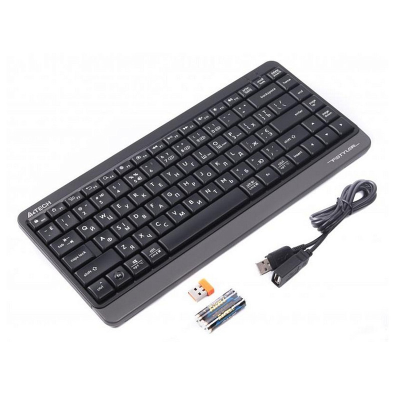 Клавиатура A4Tech FBK11 Grey USB