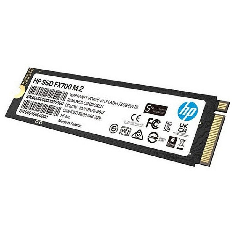 SSD диск HP FX700 512Gb M.2 PCIe 4.0 x4 NVMe 2.0 2280 TLC 3D V-NAND
