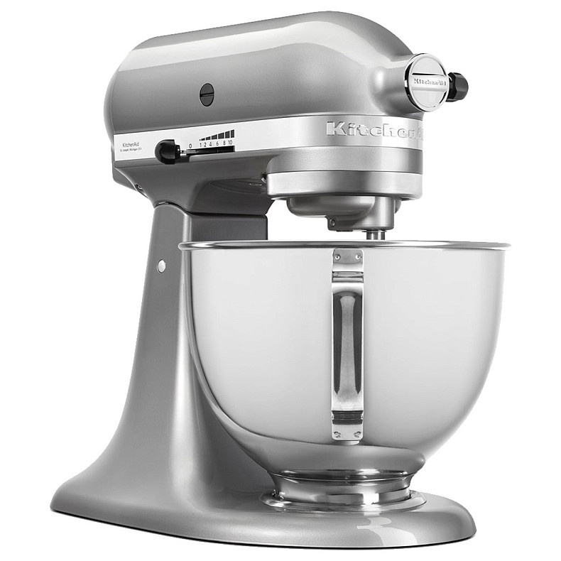 Кухонний комбайн KitchenAid Artisan 4,3 л 5KSM95PSEMC з відкидним блоком колір хром