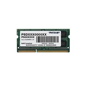 ОЗП SO-DIMM 4GB/1333 DDR3 Patriot Signature Line (PSD34G13332S)