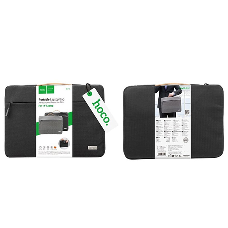 Сумка HOCO GT7 Extraordinary Series Laptop Bag 14" Mysterious Black
