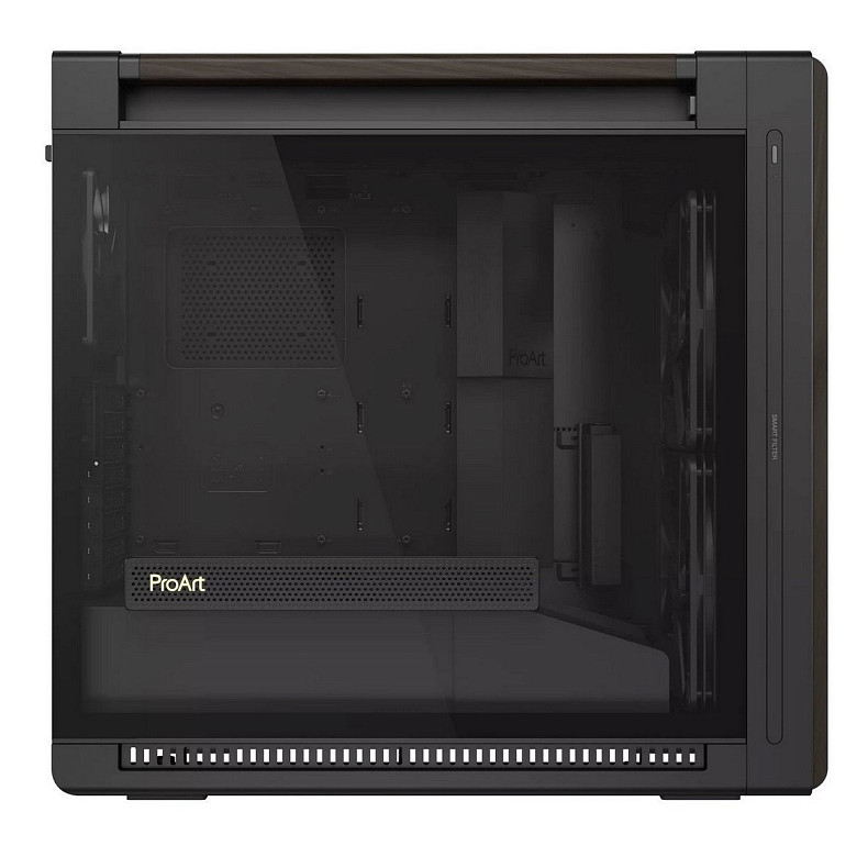 Корпус Asus ProArt PA602 Walnut Wood Tempered Glass Modern Black (90DC00J0-B09030)