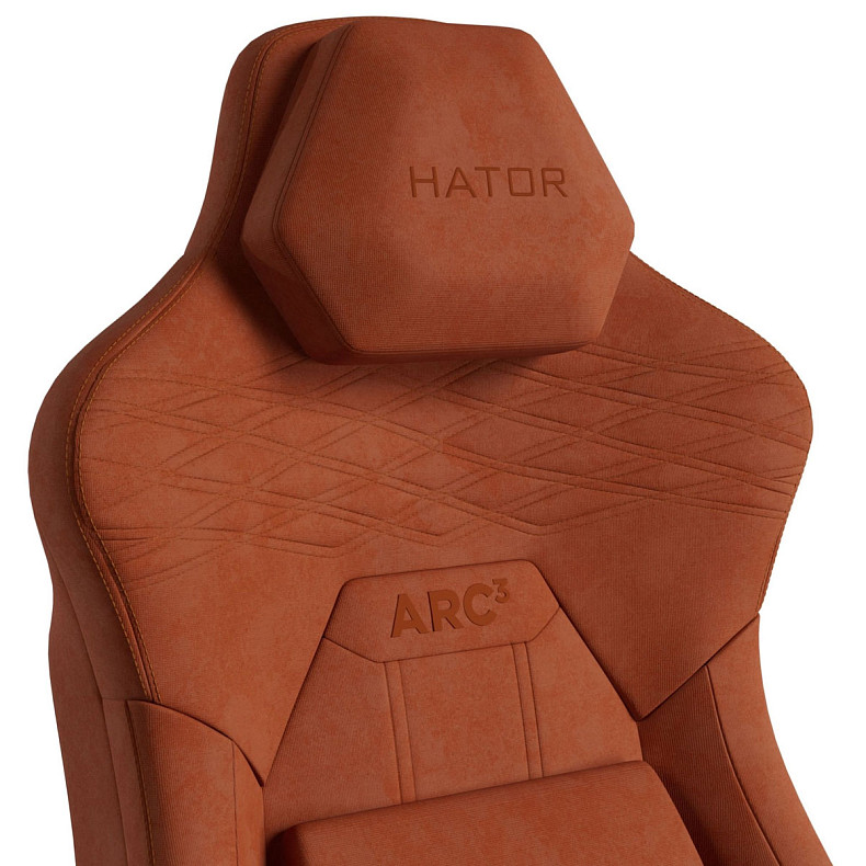 Крісло для геймерів HATOR Arc 3 XL Velour (HTC3449XL) Orange