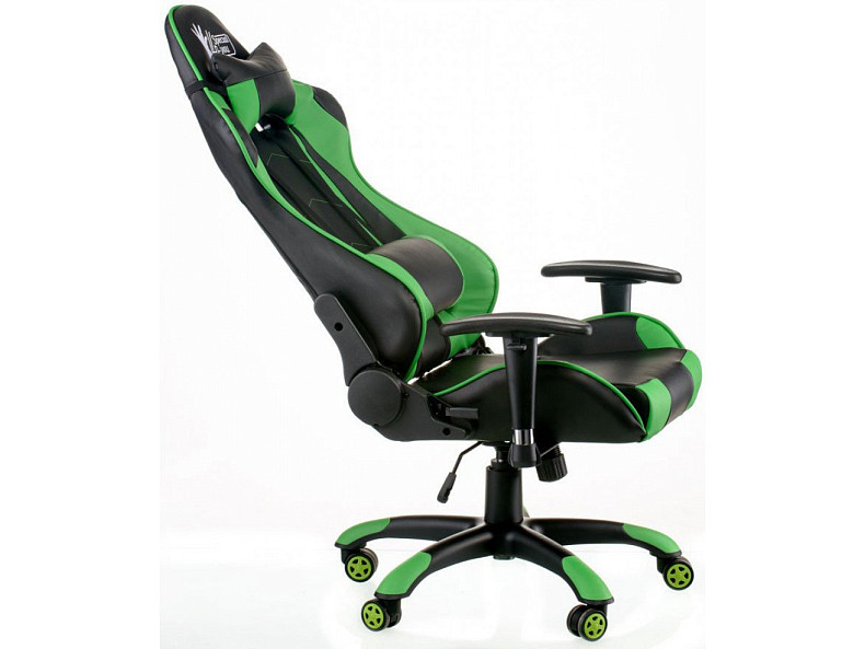 Кресло для геймеров Special4You ExtremeRace Black/Green (E5623)