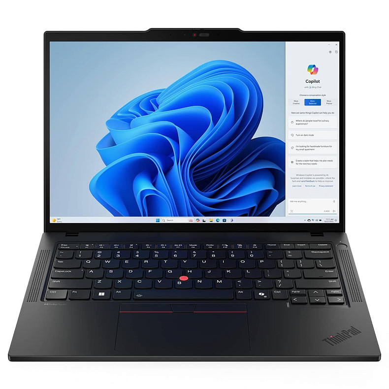 Ноутбук Lenovo 14WUXGAM/Ultra7-155U/32/1TB SSD/Intel HD/W 11P/F/BL/Black T14 G5 T