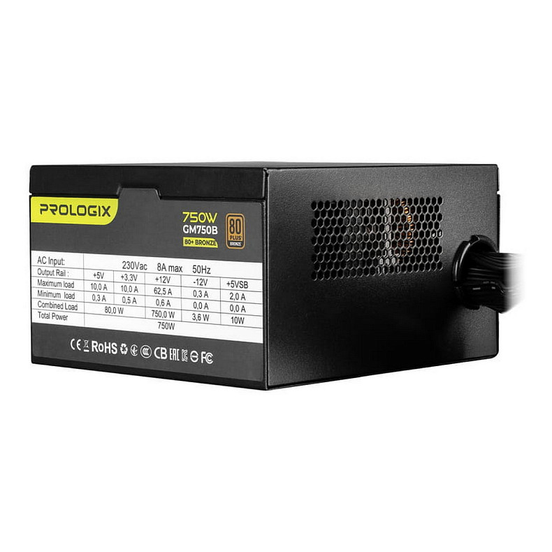 Блок питания Prologix GM750B 750W 80+ Bronze