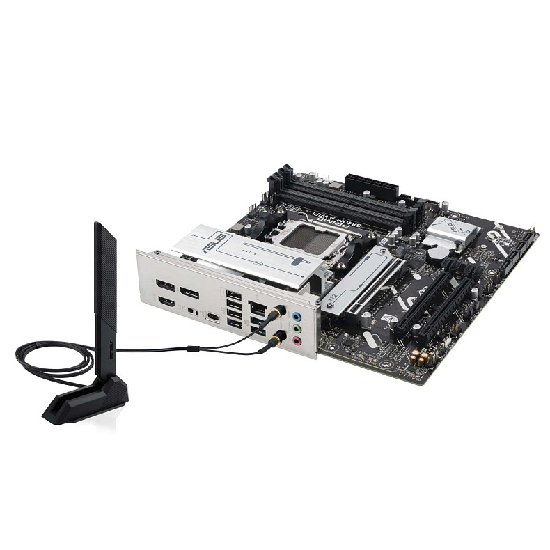 Материнская плата ASUS PRIME B840M-A WIFI sAM5 B840 4xDDR5 M.2 HDMI DP WiFi BT mATX
