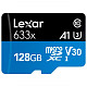Карта памяти LEXAR MICRO SDXC 128GB UHS-I W/ADAPTER (LSDMI128BB633A)