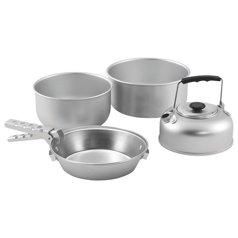 Набор туристической посуды Easy Camp Adventure Cook Set L Silver (580039)