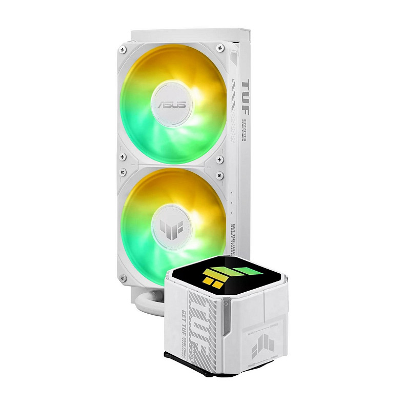 Система жидкостного охлаждения Asus TUF Gaming LC III 240 ARGB White (90RC01J2-B0EAY0)