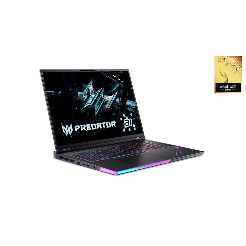 Ноутбук Acer Predator Helios 18 PH18-73 18" WQUXGA IPS, Intel U9-275HX, 64GB, F2TB, NVD5090-24, Lin,
