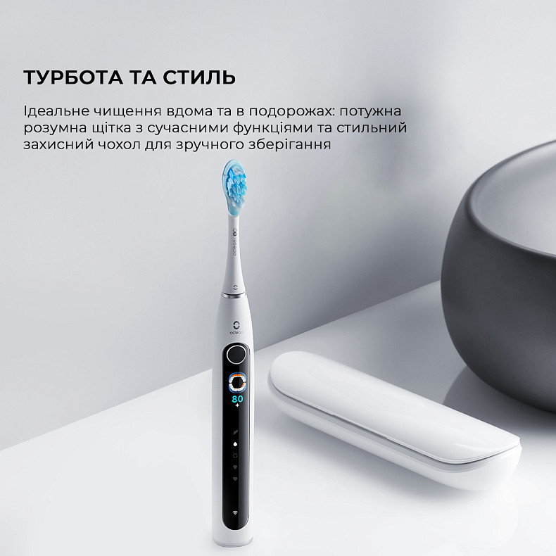 Электрическая зубная щетка Oclean X Pro 20 Set White