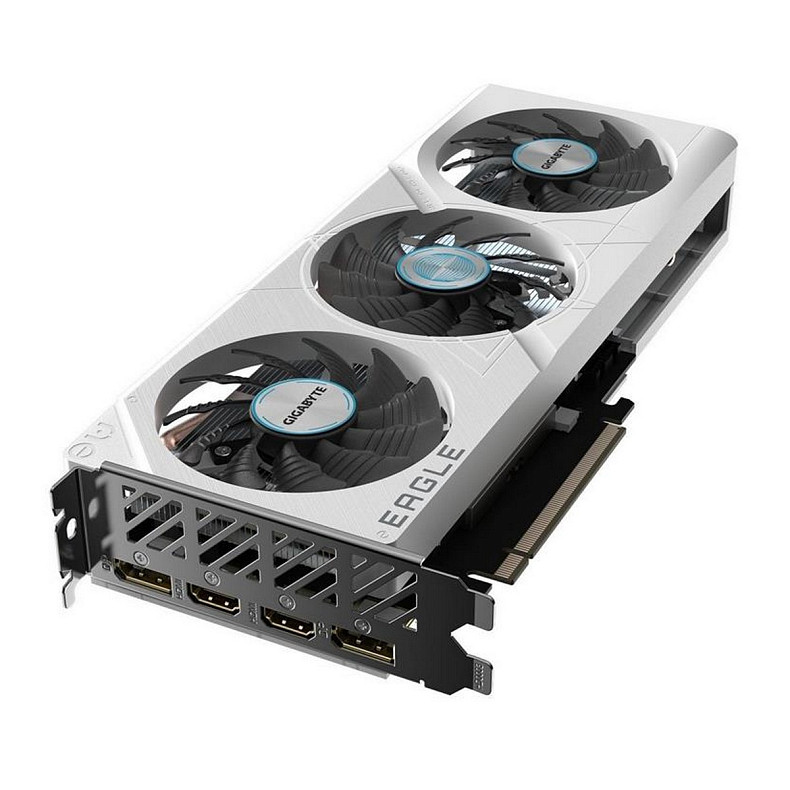 Відеокарта GF RTX 4060 8GB GDDR6 Eagle Ice OC Gigabyte (GV-N4060EAGLEOC ICE-8GD)