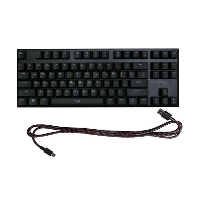 Клавiатура Клавіатура Kingston HyperX Alloy FPS Pro Black (HX-KB4RD1-RU/R1) USB