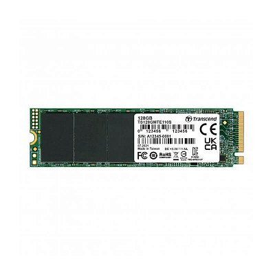 SSD диск Transcend MTE110 128GB M.2 2280 PCIe 3.0 x4 3D TLC (TS128GMTE110S)