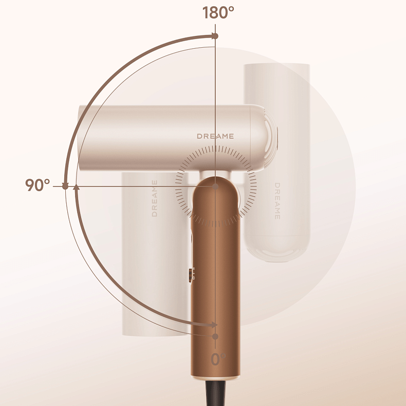 Фен Dreame Pocket Cake Brown-Tiramisu (AHD51C-BR)