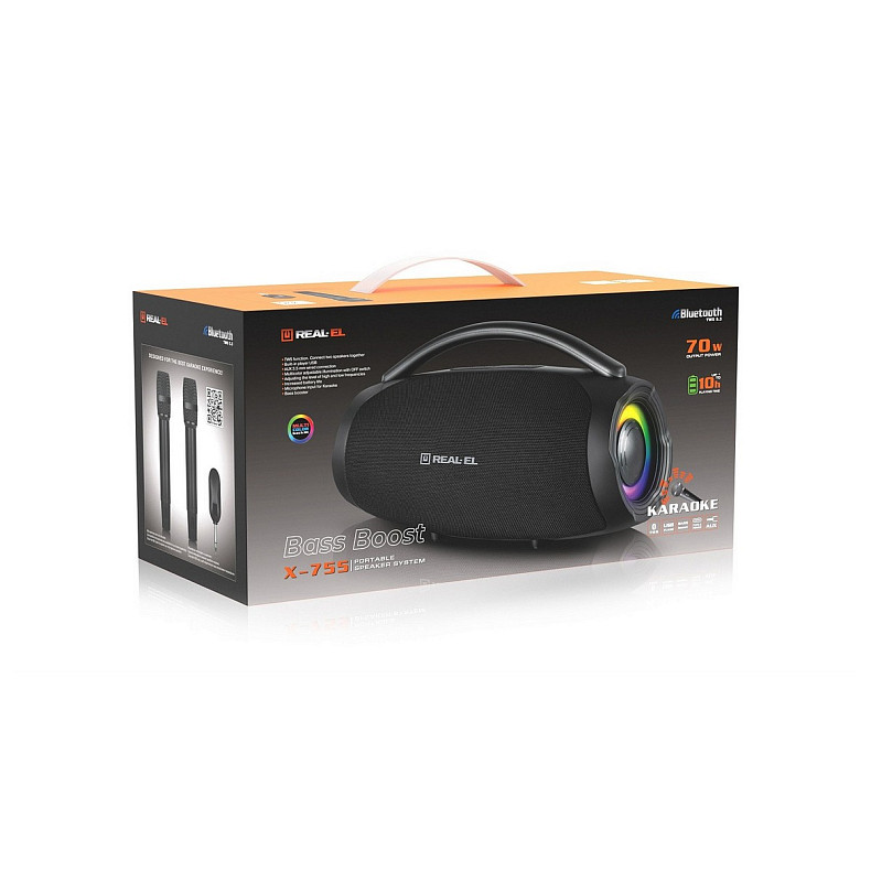 Акустическая система REAL-EL X-755 Black