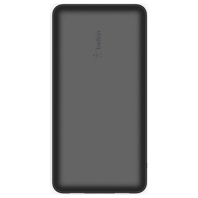 Універсальна мобільна батарея Power Bank Belkin 20000мА·год 15Вт, 2хUSB-A/USB-C, чорний