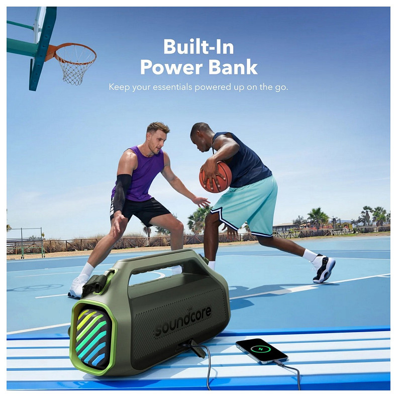 Портативная акустика ANKER SoundCore Boom 2 Plus Green