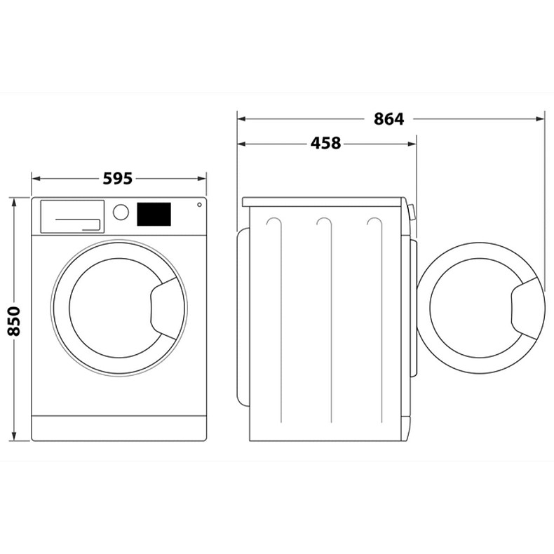 Пральна машина Whirlpool WRBSS 6239 W UA